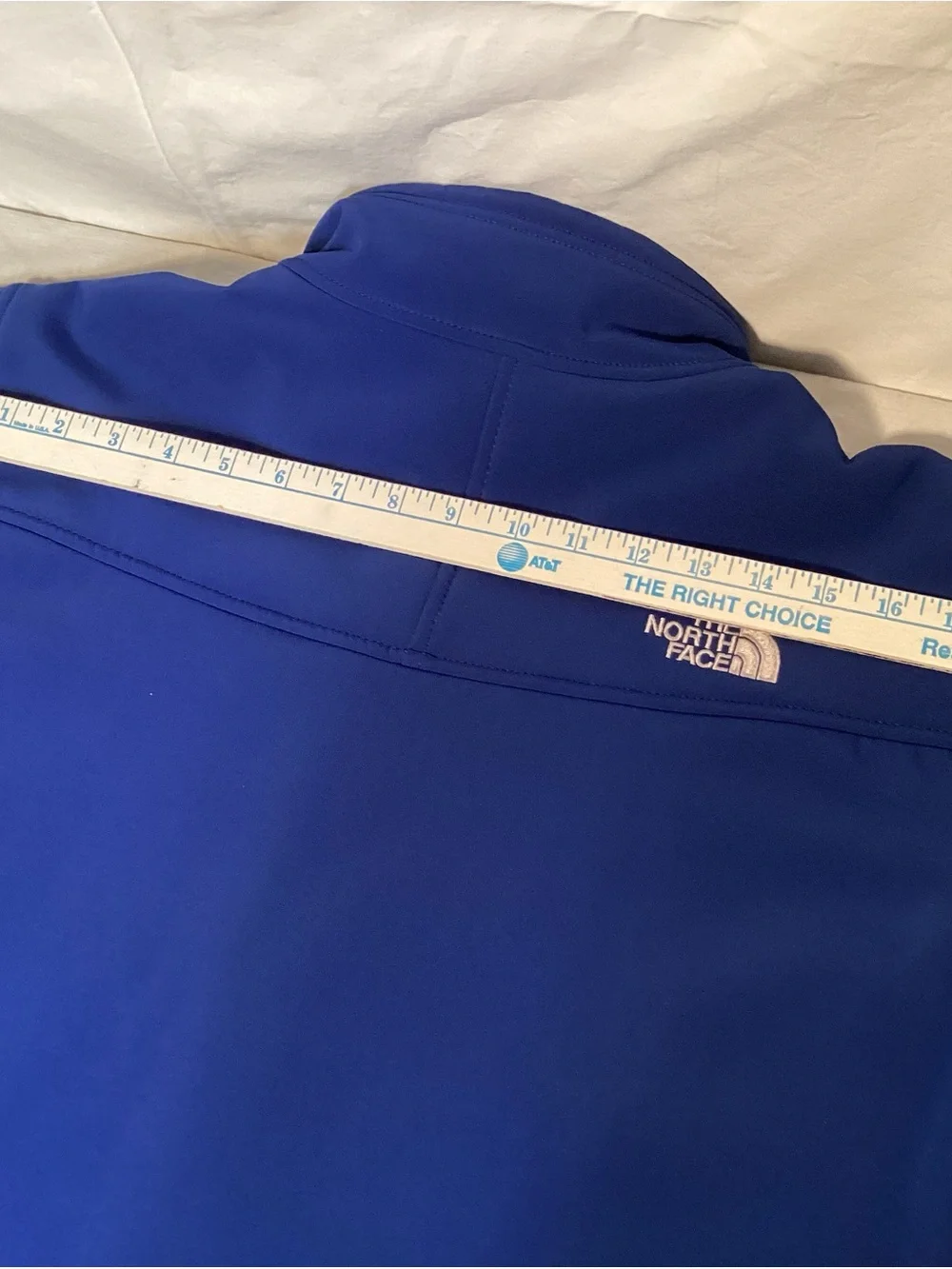 The North Face Men’s Polar Tech Windbloc Royal Blue Full-Zip Jacket Size Large